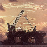 Offshore oil platform, Texas::© Denis-Huot/WWF/BIOS