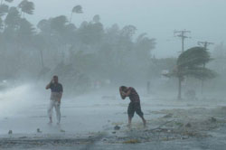 Cyclone Heta, Nuie. Photo Geoff Mackley